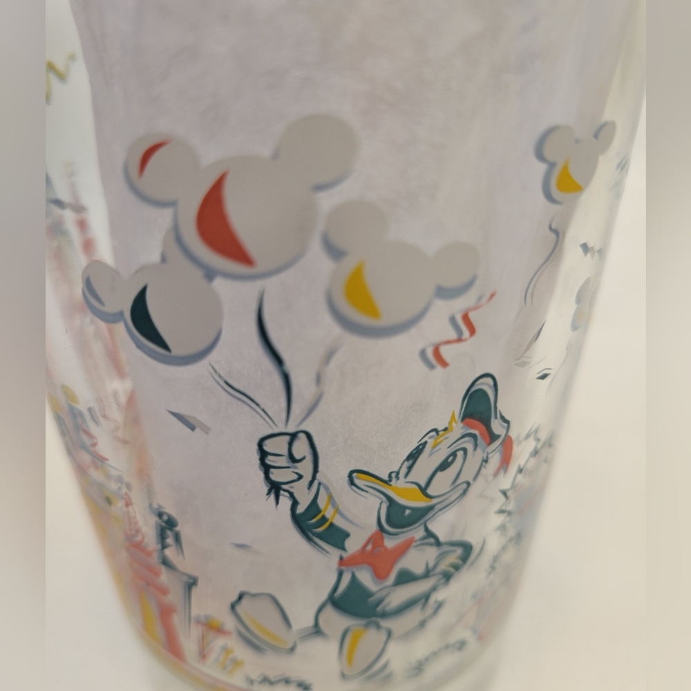 Disney Donald Duck Balloons 25th Anniversary Tumbler Cup